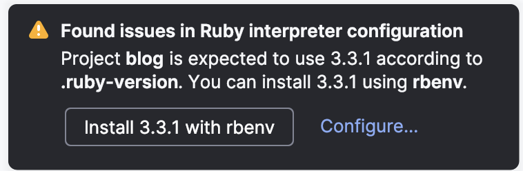 Install Ruby